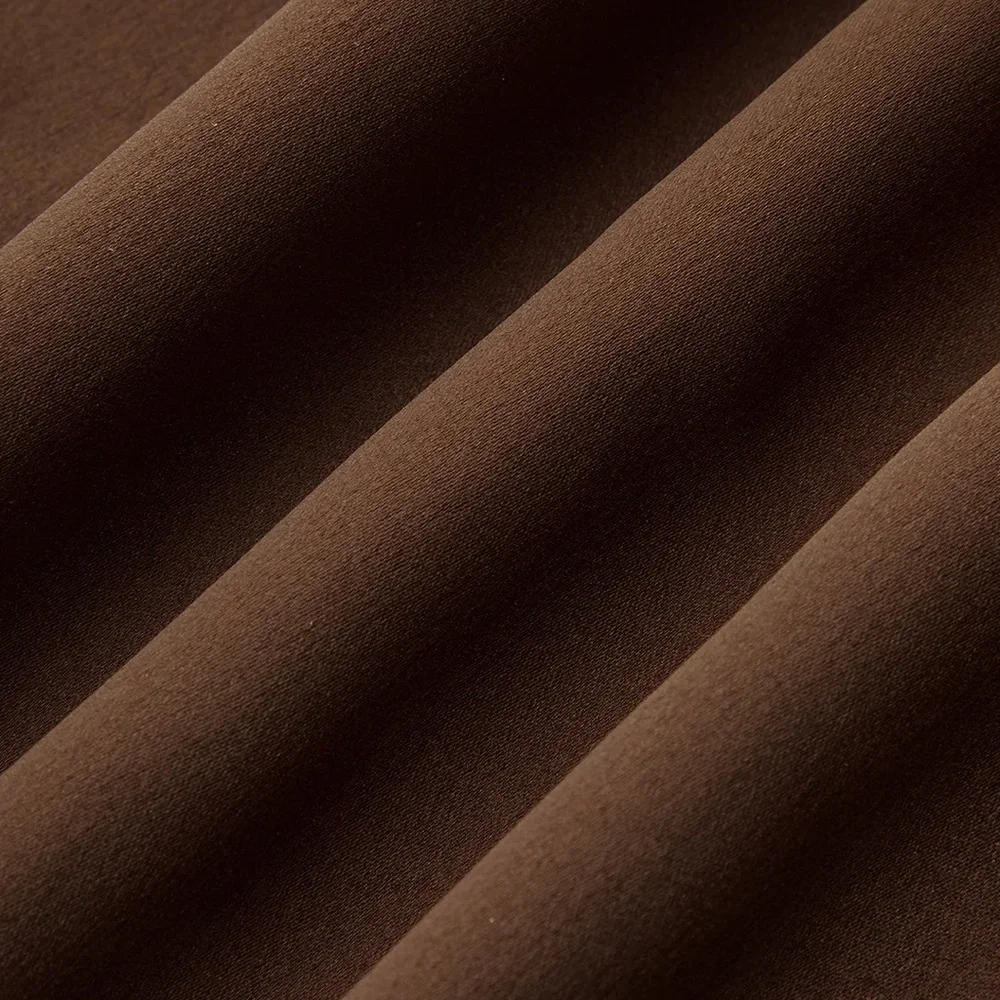 Commense Brown Medium Satin Strappy Maxi Dress with Bow-Tied Back NWT$39 - Picture 4 of 6